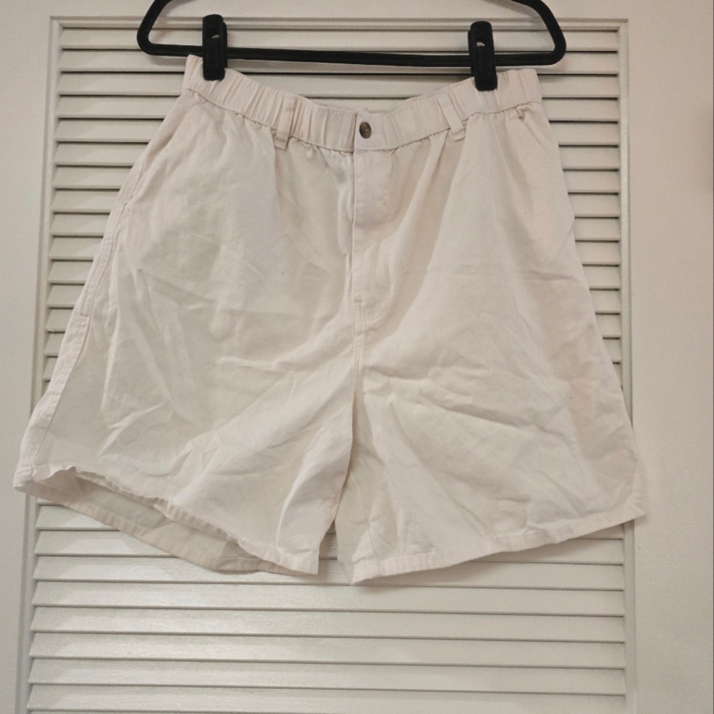 Trader Bay - High-Waist 100% Cotton Shorts With Pockets